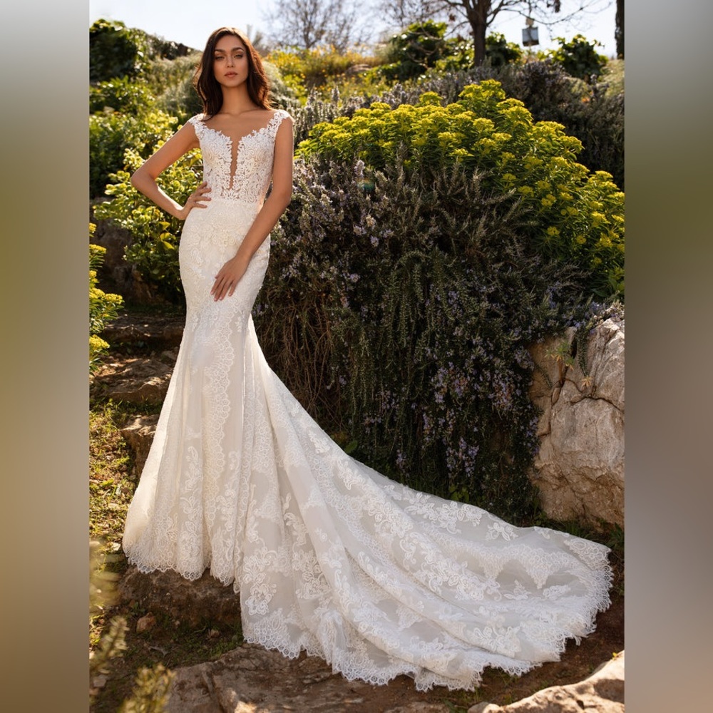 Romantic Lace Wedding Gown - Despina, by Pronovias